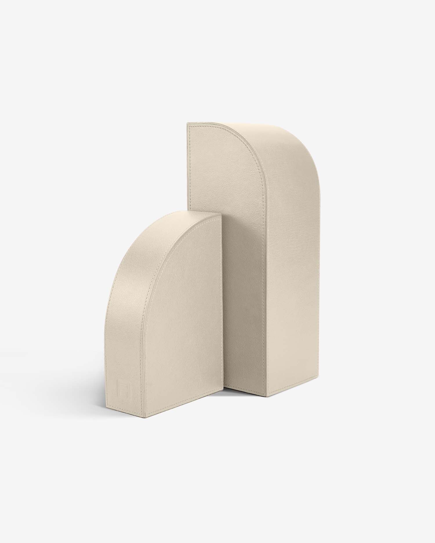 Left Cubist Bookend - Stone - Image 3