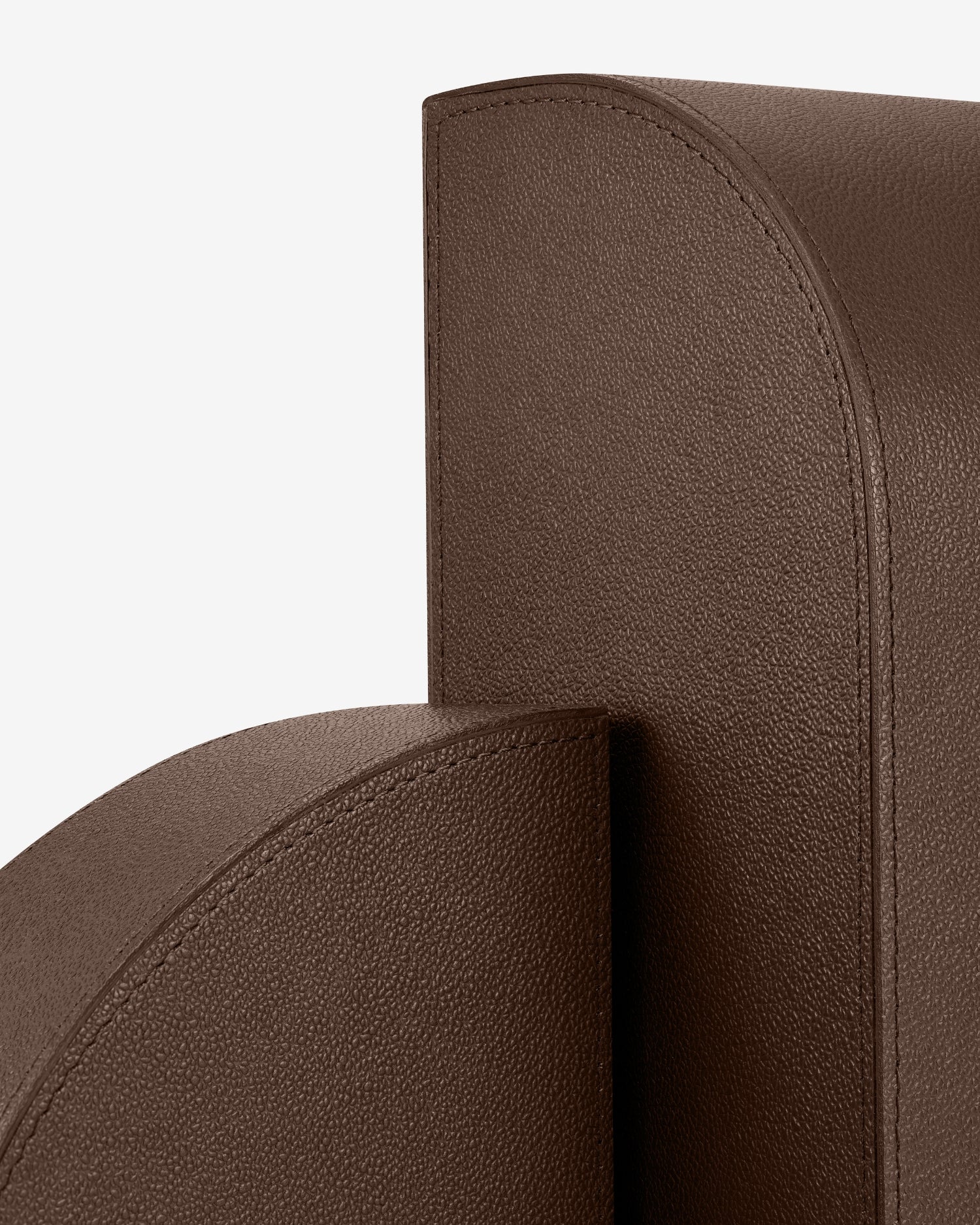 Left Cubist Bookend - Brown - Image 4