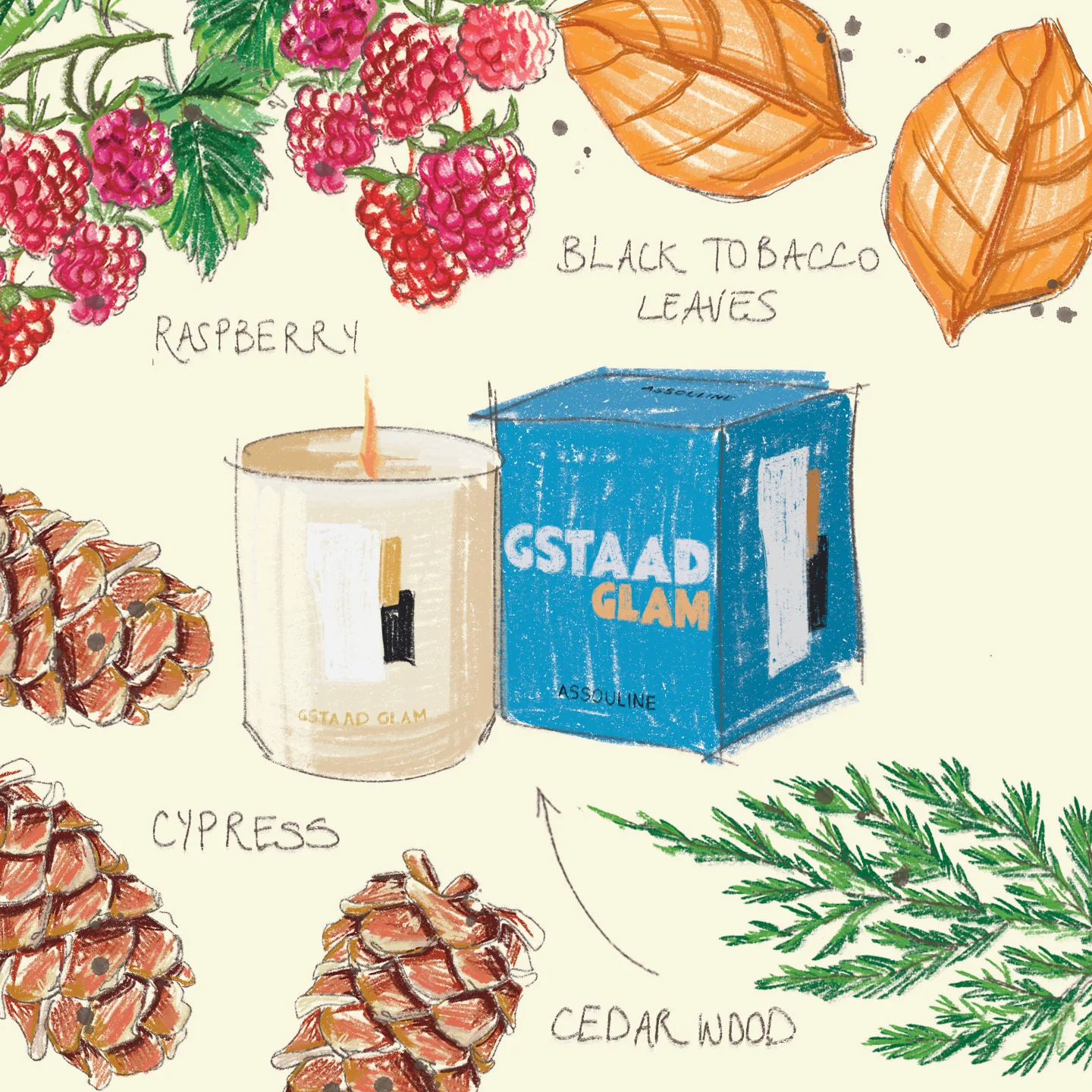 Gstaad Glam - Travel From Home Candle - Image 3