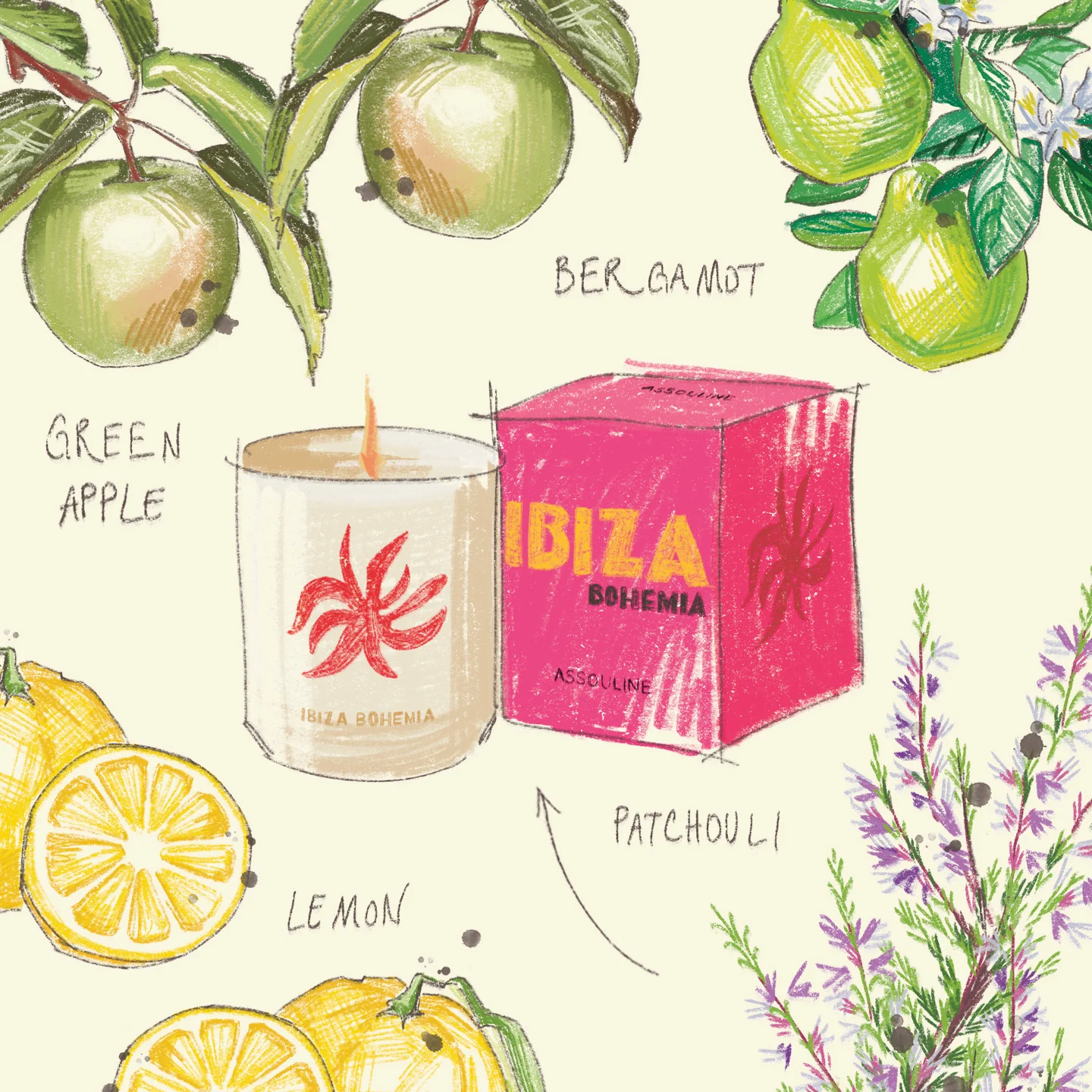 Ibiza Bohemia - Travel From Home Candle - Image 3